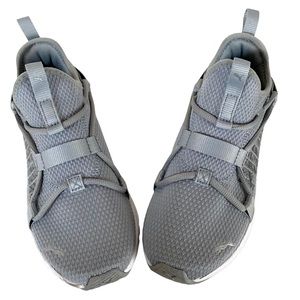 Puma Light Grey Slip On Sneakers